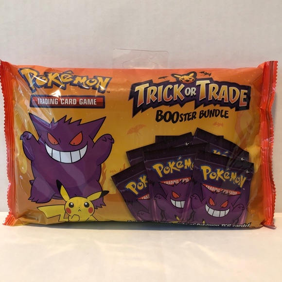 Pokemon Trick Or Trade Booster Bundle 40 packs New Sealed Halloween - Picture 1 of 6
